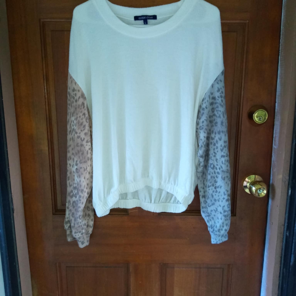 Ocean Drive Cream Sweater